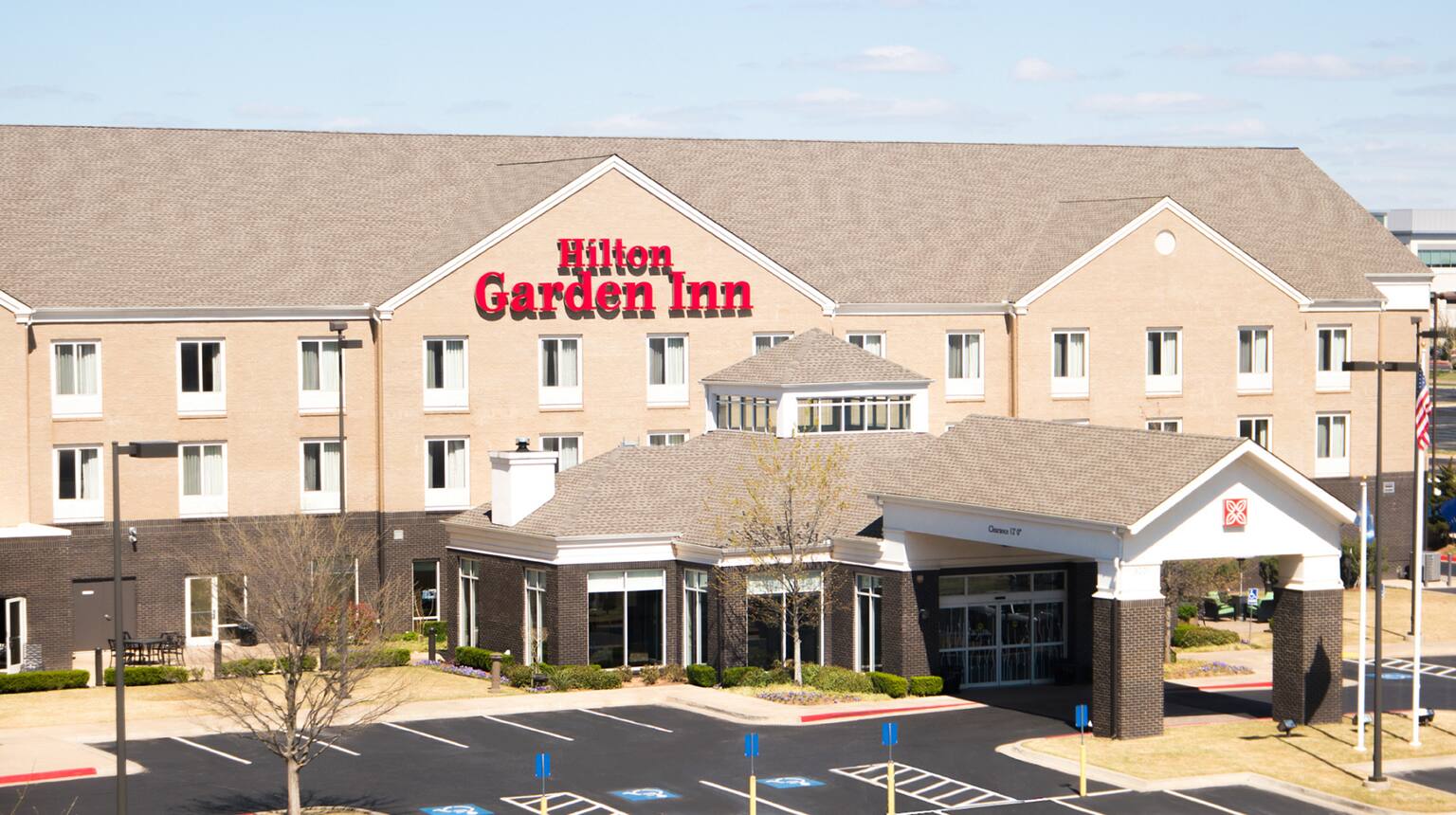 Exterior of Hilton Garden Inn Oklahoma City North Quail Springs