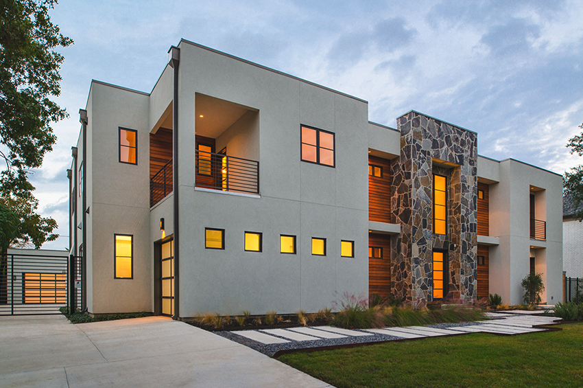 Front exterior of 5717 Preston Haven Drive